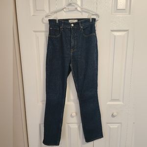 Abercrombie & Fitch Curve Love 90s Slim Straight Ultra High Rise 26S like new